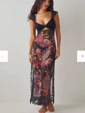 Free People Suddenly Fine Maxi Slip
